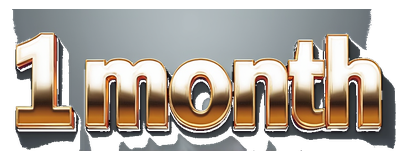 1 month logo